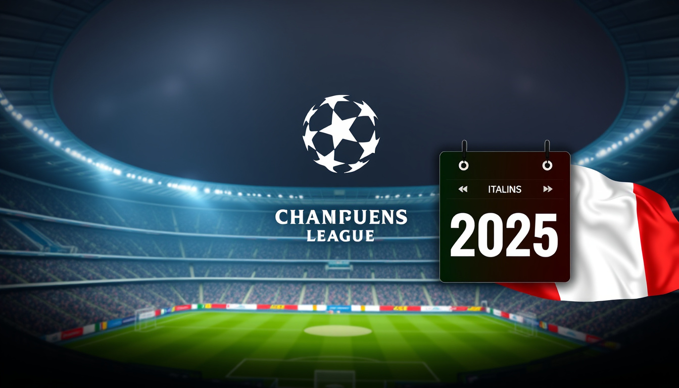 Champions League Italiane 2025: Squadre, Date e Nuovo Formato